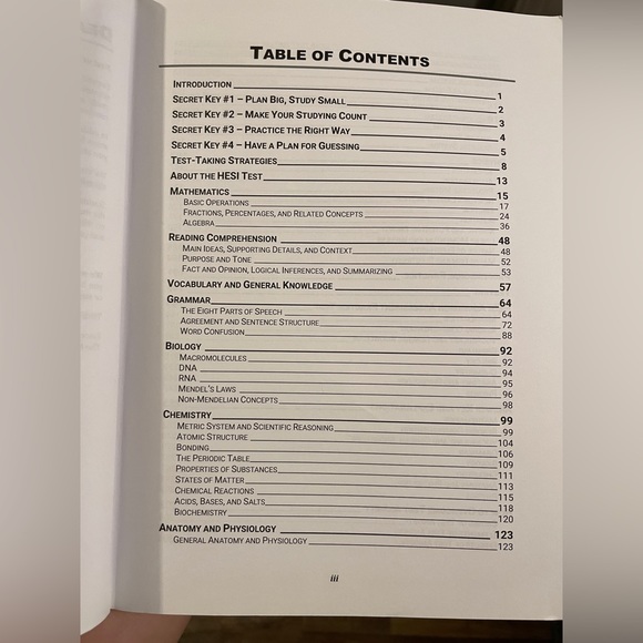 Mometrix HESI A2 Test Preparation - Picture 3 of 6